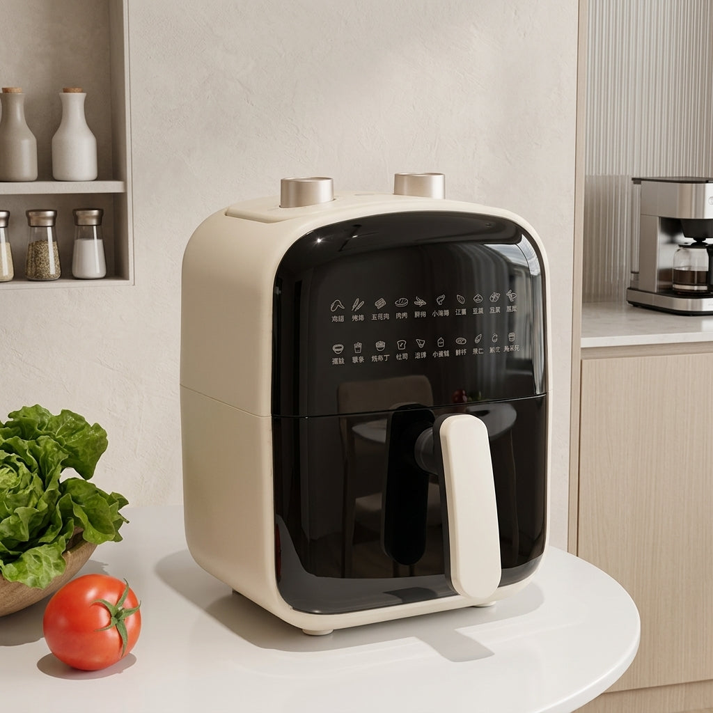 6L Square Large Capacity Oil-free Multifunctional Air Fryer