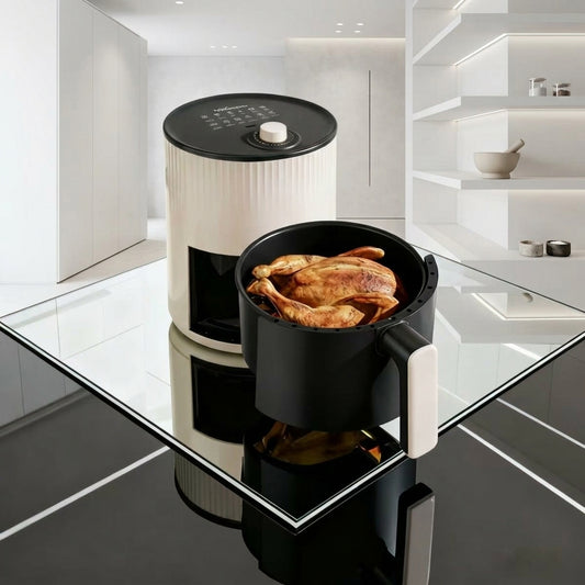 2025 New Air Fryer Oven Combo Automatic Flip-free Mini Cooker