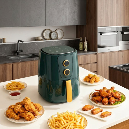 Square Large Capacity Automatic Oil-free Multifunctional Air Fryer